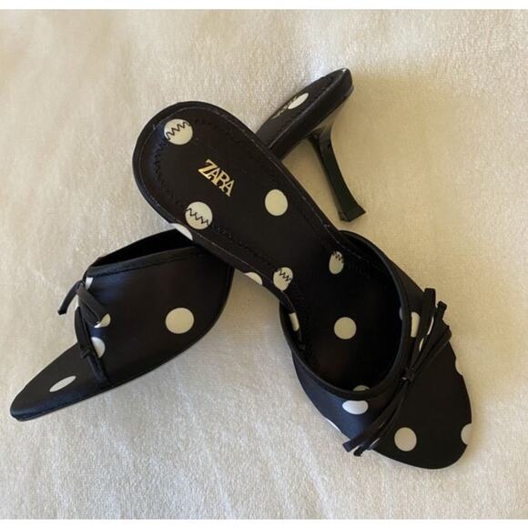 RARE!!! ZARA Heeled Sandals NWT - Picture 13 of 16